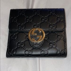 Gucci leather wallet